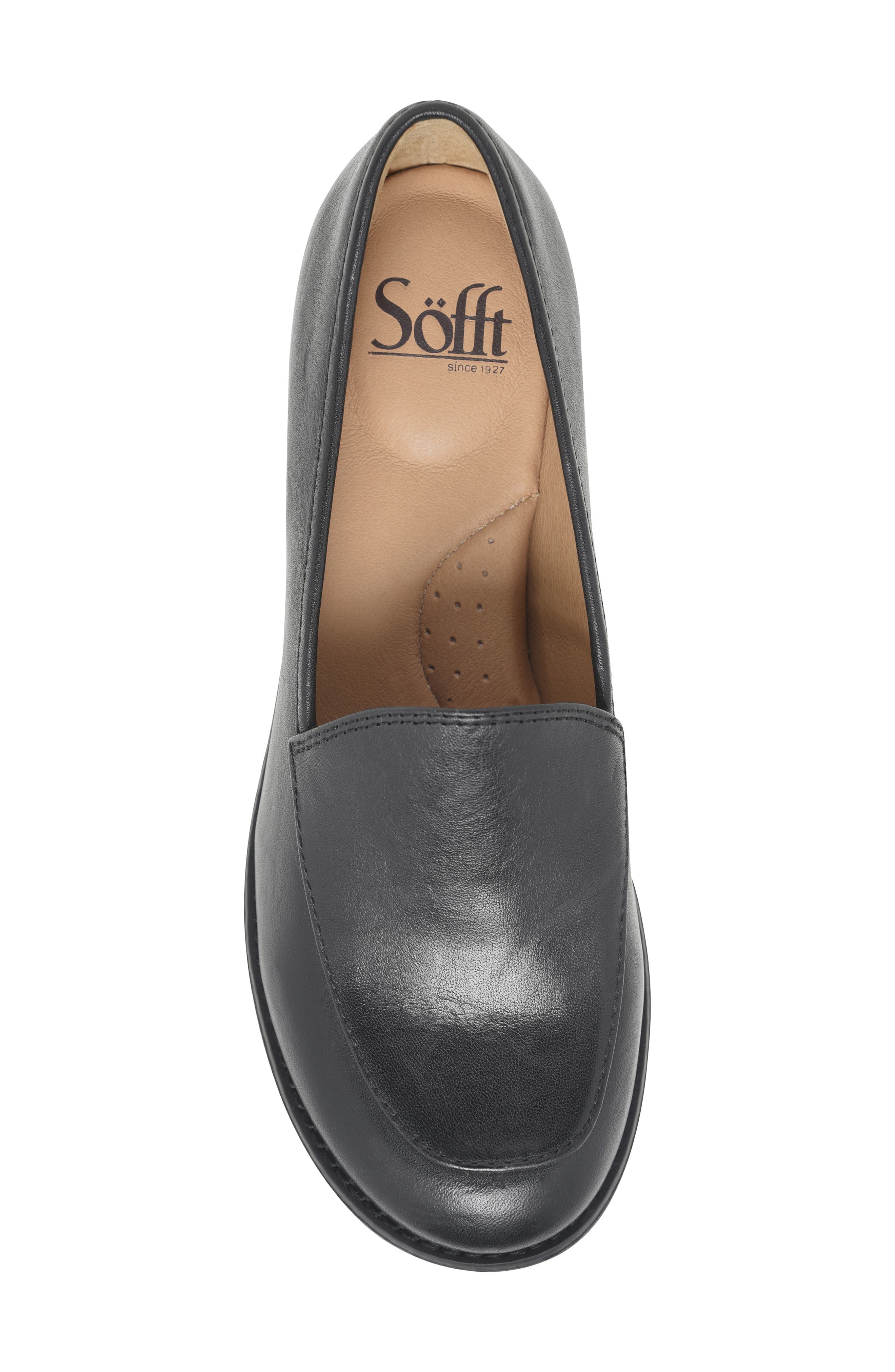 Söfft Napoli Loafer, Alternate, color, Black