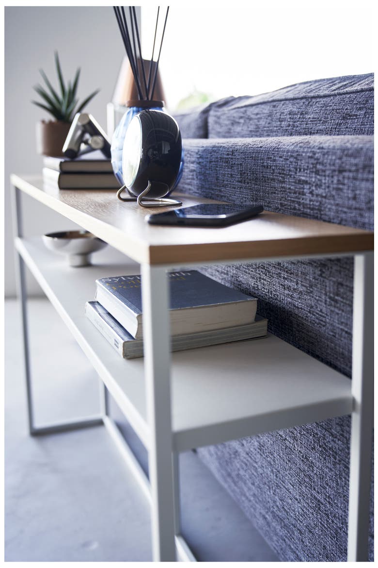 Long Console Table, Alternate, color, WHITE
