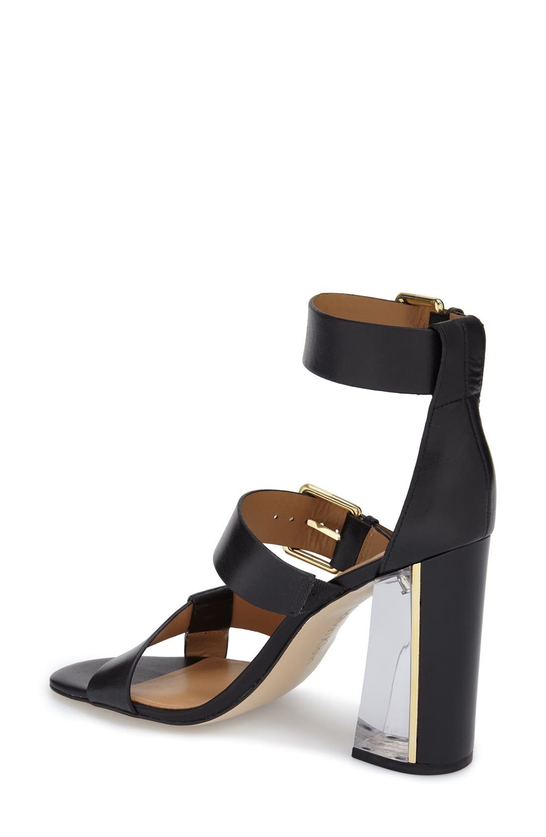 Calvin Klein 'Luana' Sandal, Alternate, color, 