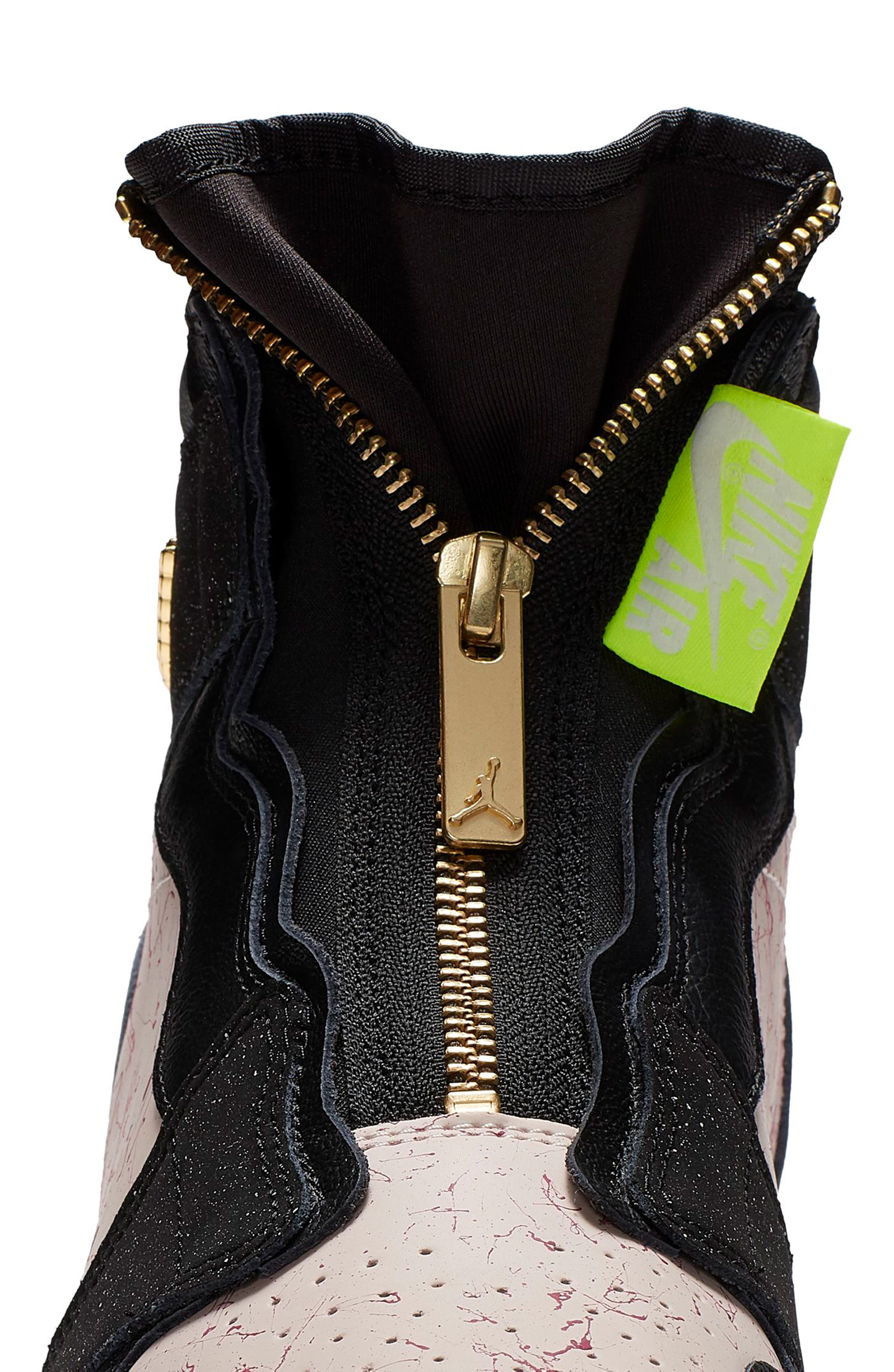 Nike Air Jordan 1 Zip High Top Sneakers, Alternate, color, 