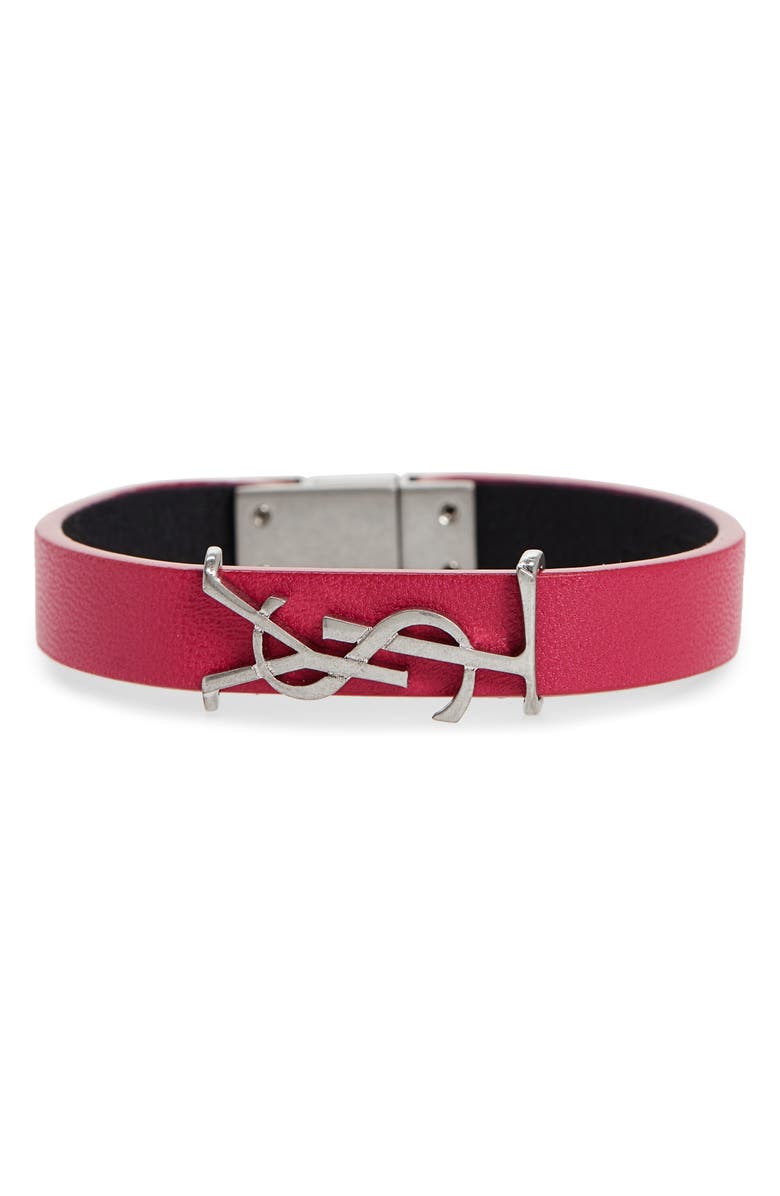 Saint Laurent Opyum YSL Bracelet, Main, color, 