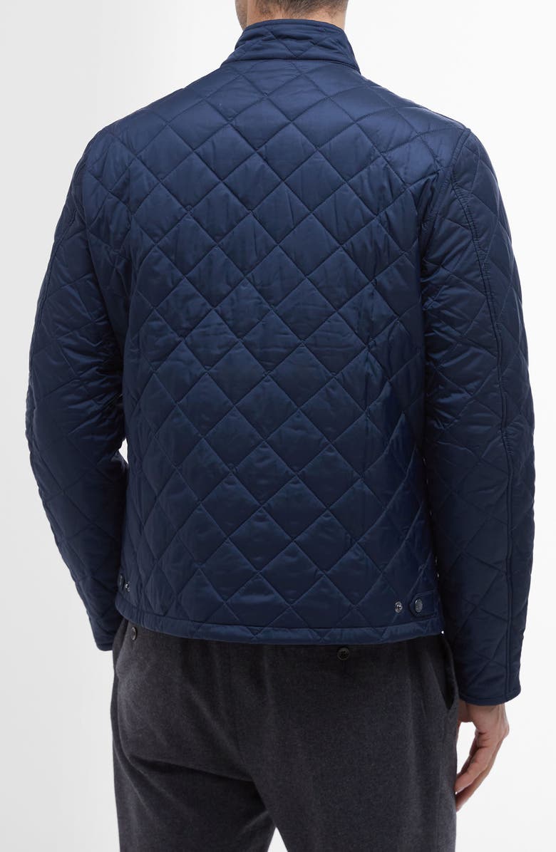 Barbour Linden Quilted Jacket, Alternate, color, Navy