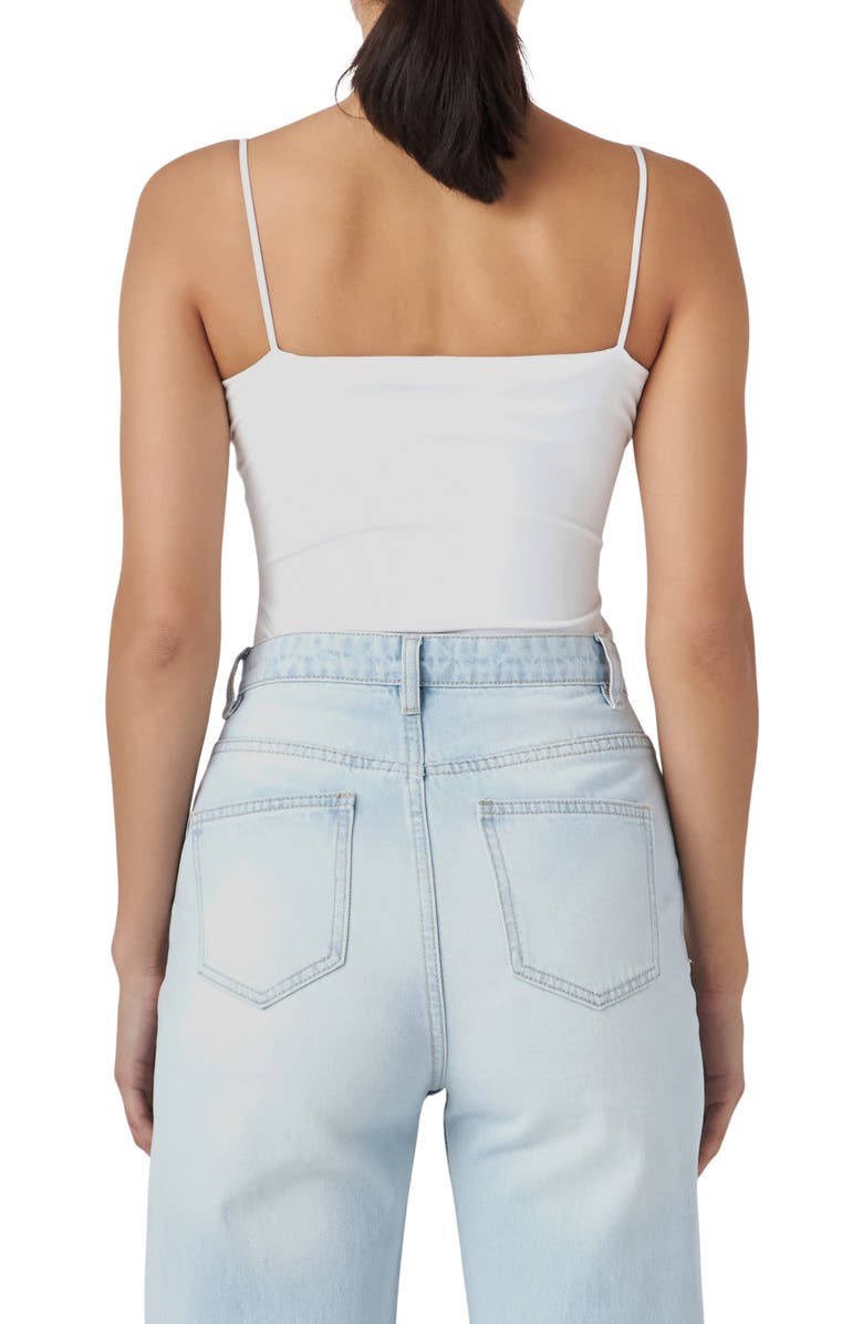 Grey Lab Camisole Bodysuit, Alternate, color, White