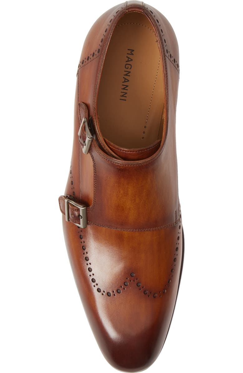 Magnanni Ryan Double Monk Strap Shoe, Alternate, color,