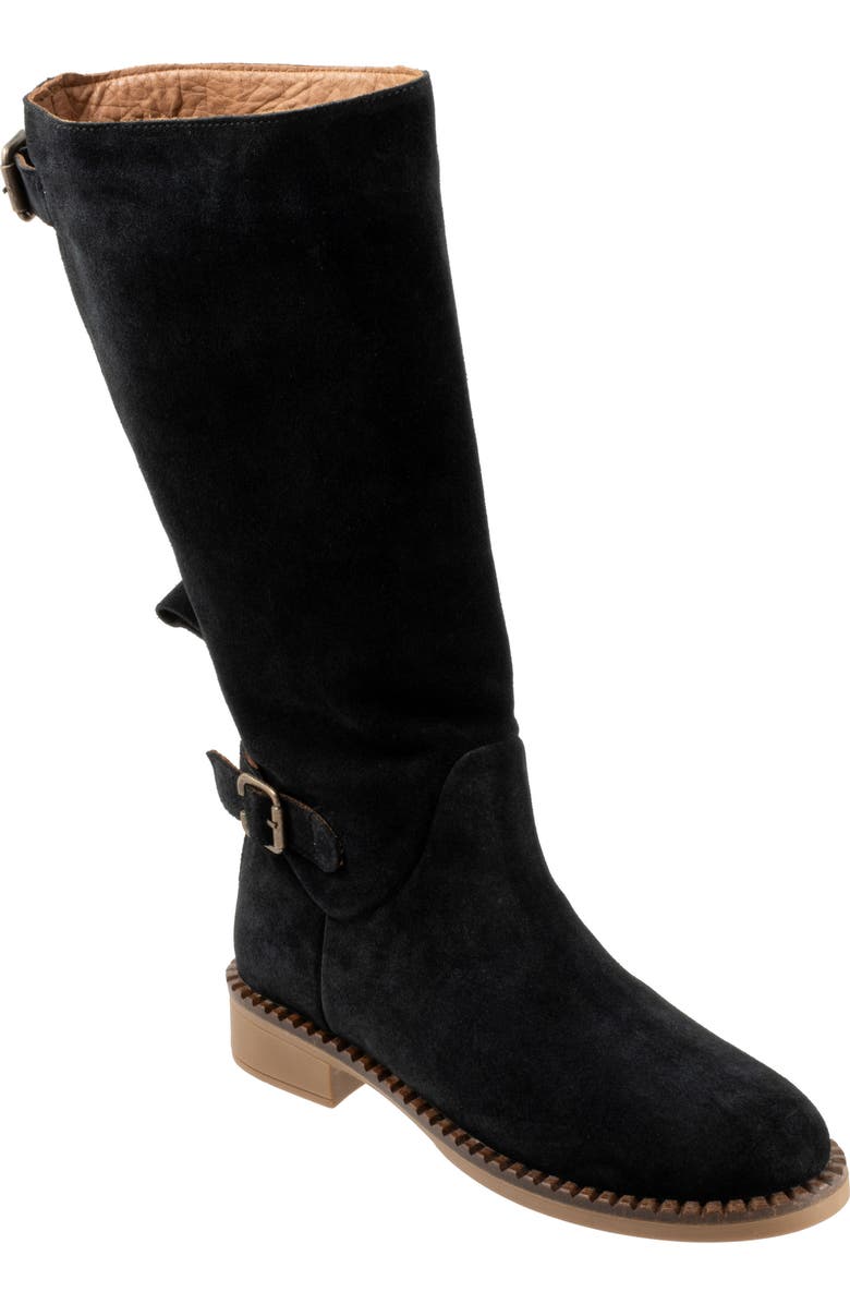 Bueno Ozzie Boot, Main, color, Black Suede