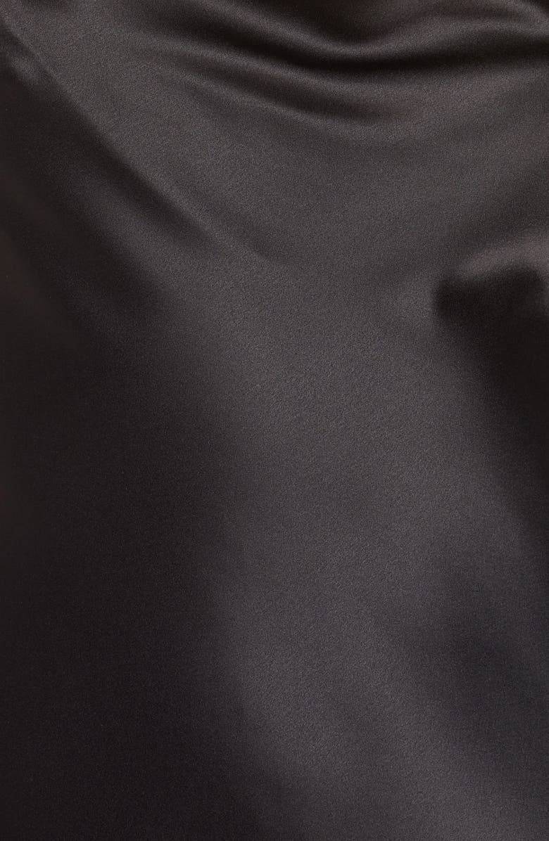 Rya Collection Darling Lace Trim Chemise, Alternate, color, Black