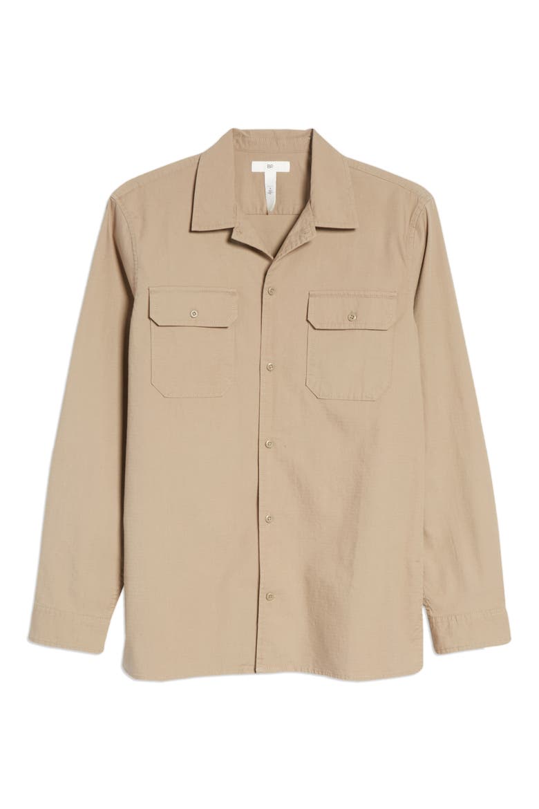 Long Sleeve Utility Shirt, Alternate, color, TAN TIMBER