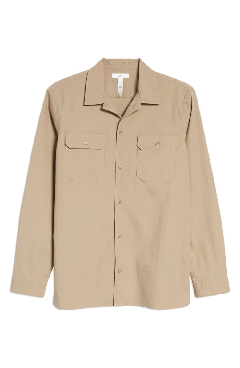 BP. Long Sleeve Utility Shirt, Alternate, color,