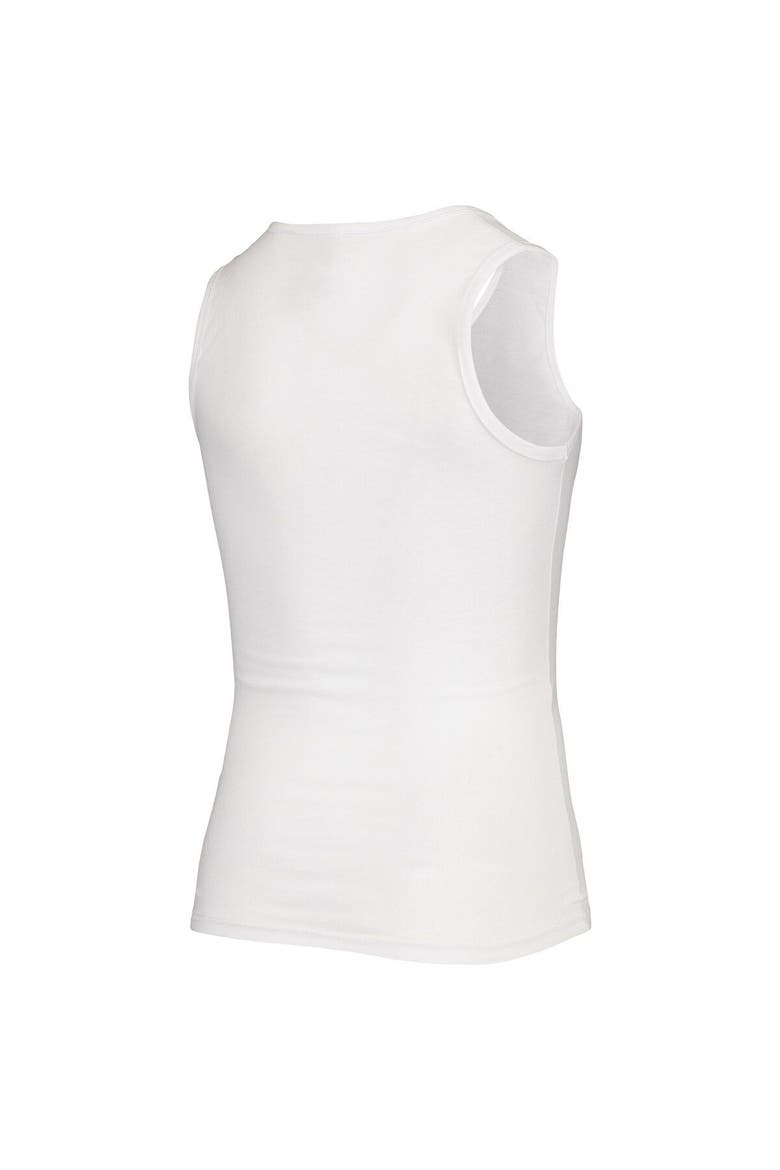 Girls Youth Soft as a Grape White San Diego Padres Team Tank Top, Alternate, color, White