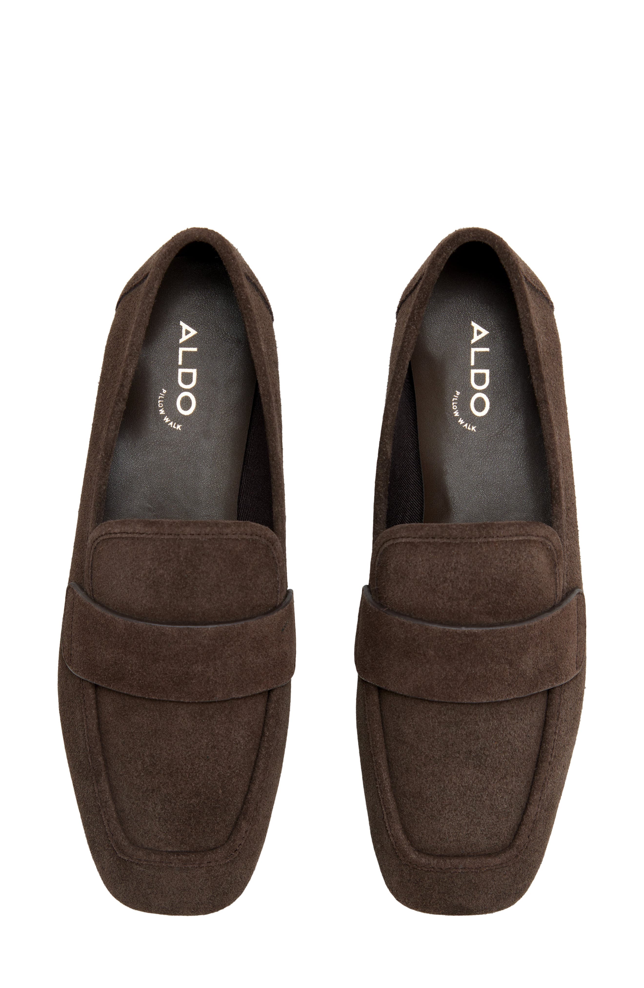 Charlii Loafer, Alternate, color, DARK BROWN