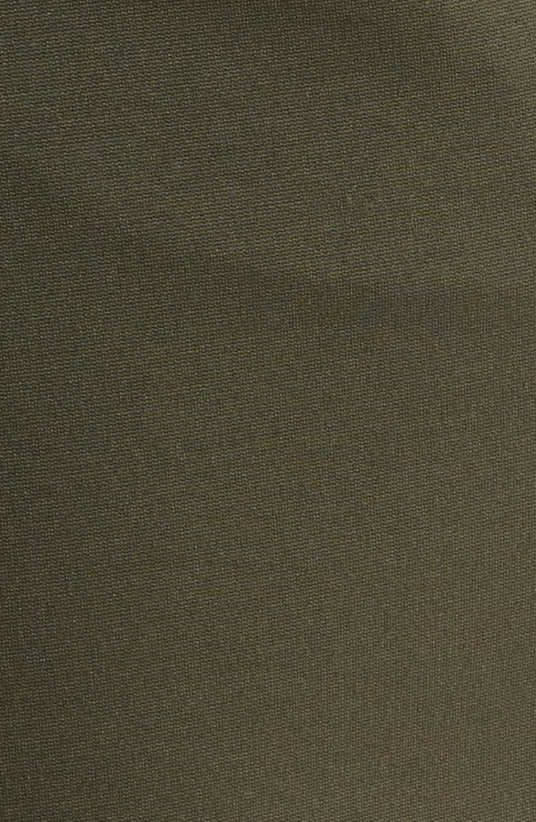 Liverpool Pintuck Pleat Front Slim Leg Pants, Alternate, color, Olive Branch