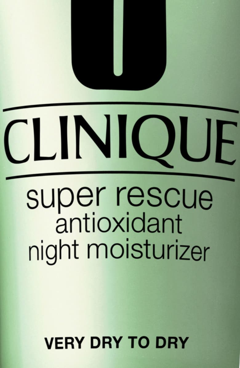 Clinique Super Rescue Antioxidant Night Moisturizer, Alternate, color, 