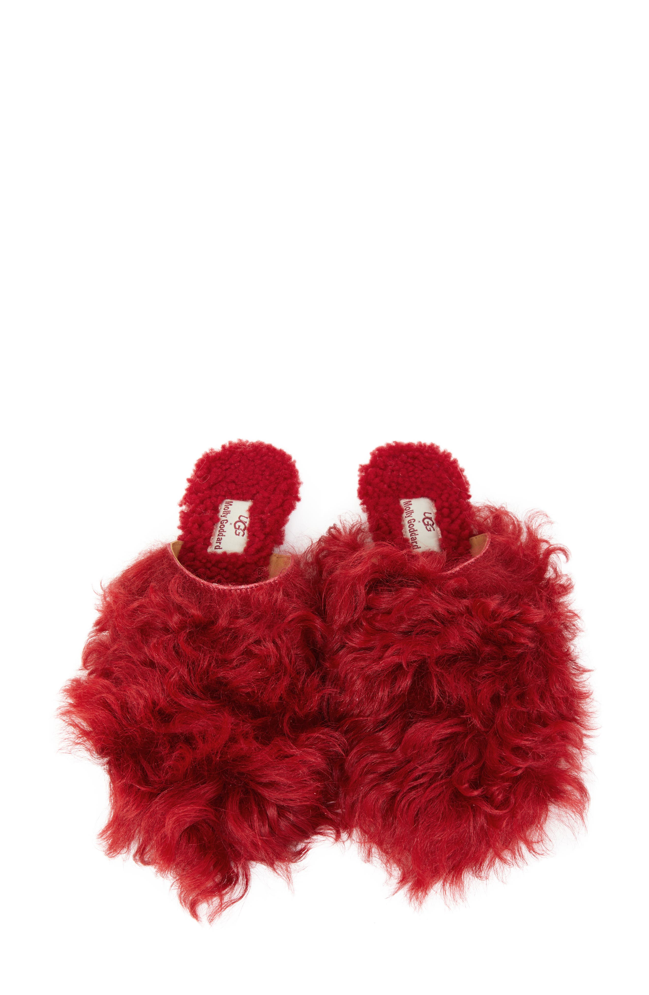 Molly Goddard x Ugg UGG<sup>®</sup> x Molly Goddard Genuine Shearling Slipper, Alternate, color, 