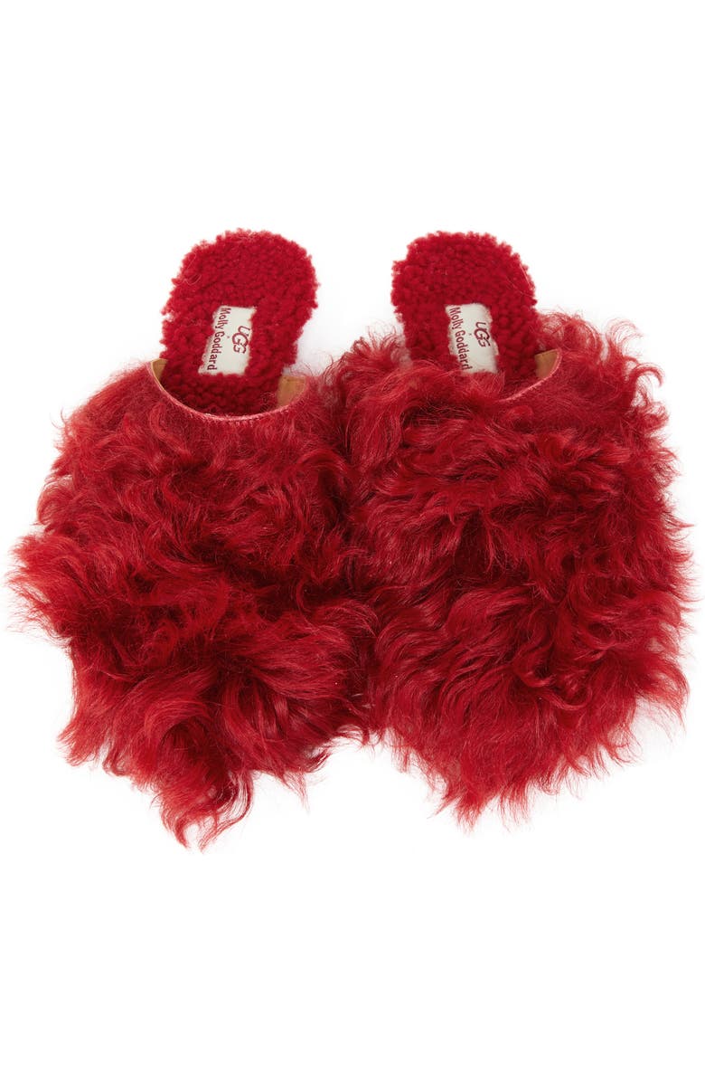 Molly Goddard x Ugg UGG<sup>®</sup> x Molly Goddard Genuine Shearling Slipper, Alternate, color,