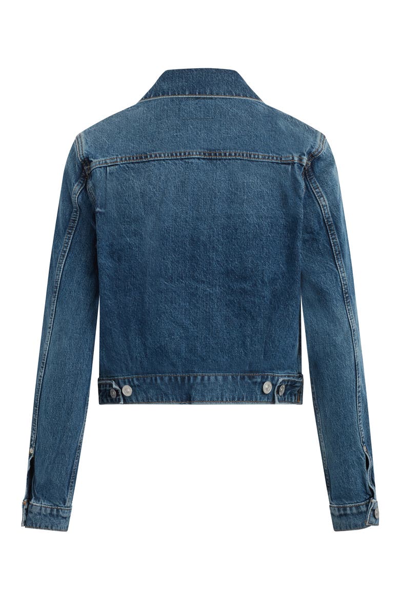 Jeans Lola Shrunken Trucker Jacket, Alternate, color, FANTASY