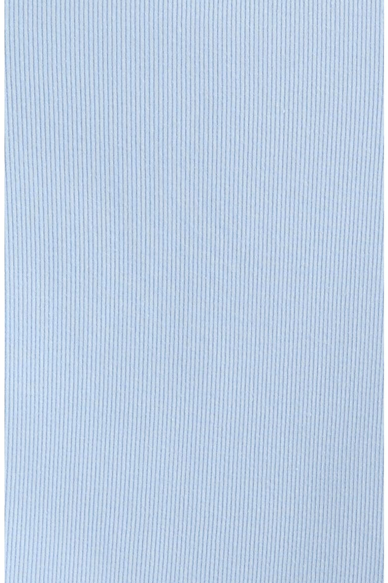 Kids' Lettuce Edge Rib T-Shirt, Alternate, color, BLUE BIRD