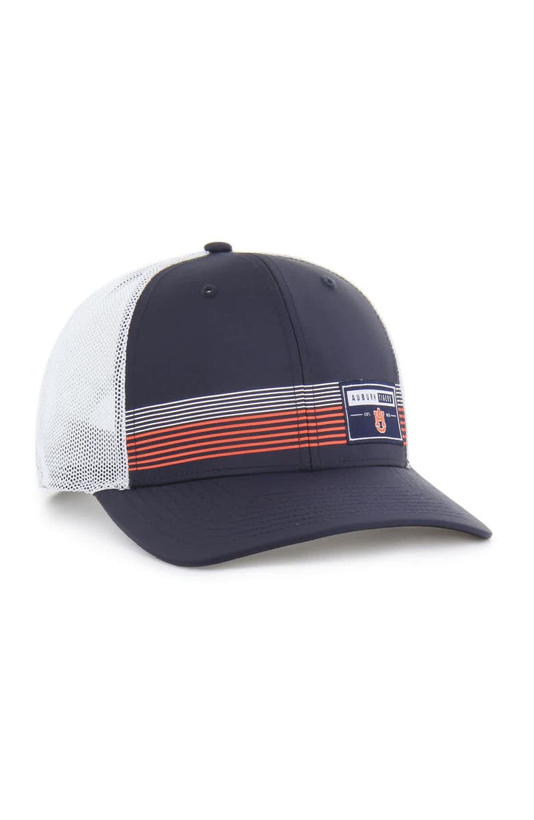 '47 Men's '47 Navy Auburn Tigers Rangefinder brrr Trucker Adjustable Hat, Alternate, color, Navy