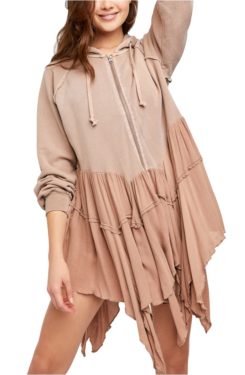 Free People Moon Dust Hooded Cardigan, Main, color,