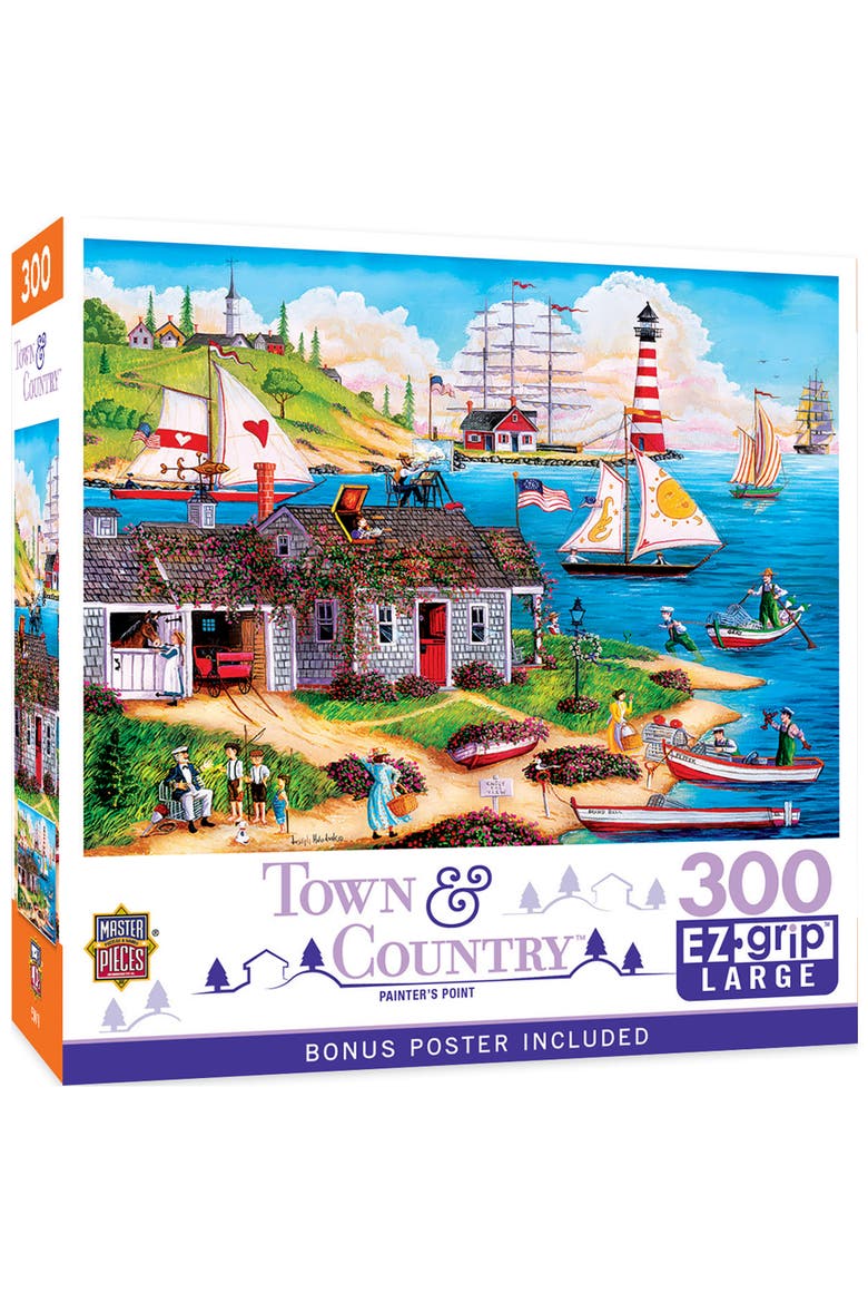 Painter's Point 300 Piece Jigsaw Puzzle, Main, color, Multicolor