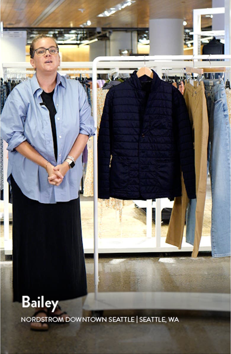 Greenwich Quilted Shirt Jacket, sales video thumbnail