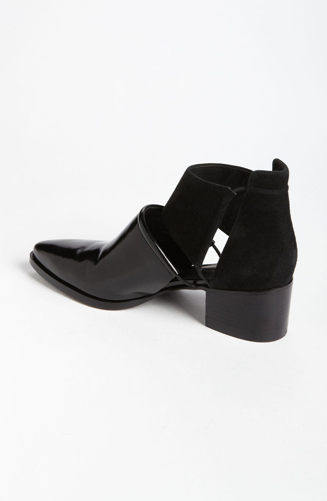 'Nadine' Ankle Boot, Alternate, color, BLACK
