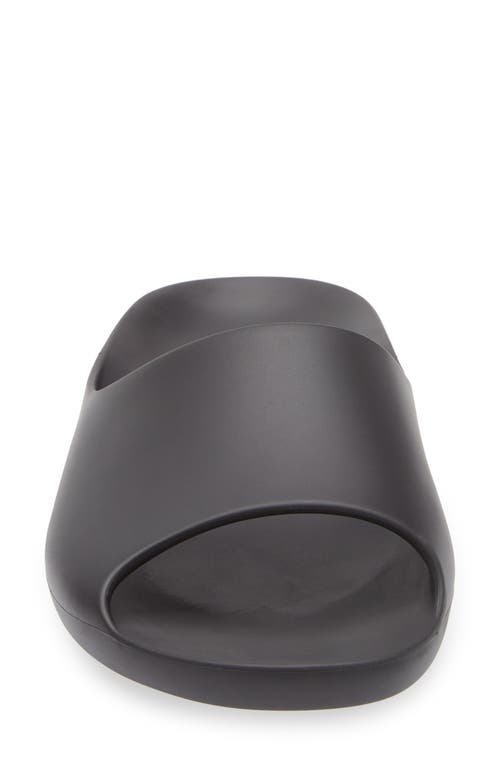 The Row Ama Slide Sandal In Black