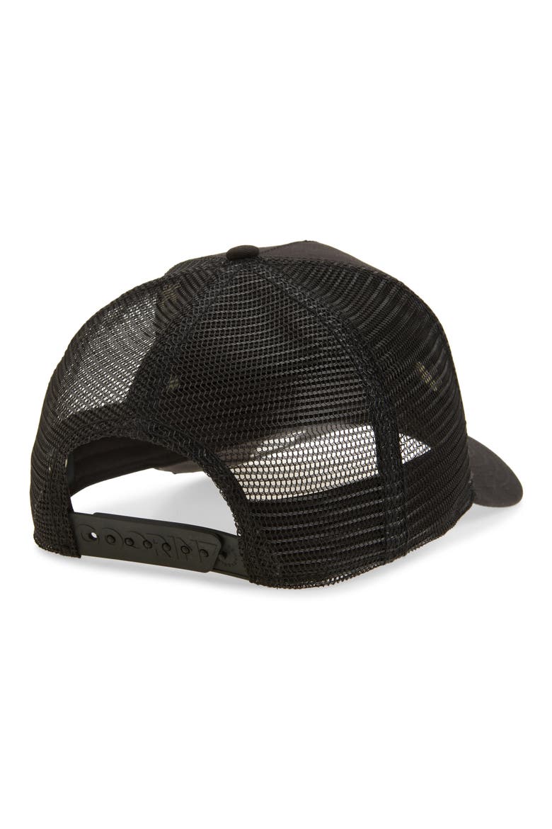 The Black Sheep Patch Trucker Hat, Alternate, color, BLACK