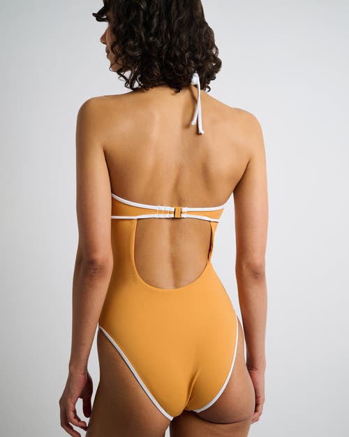 Onia Palermo One Piece In Sunset/white