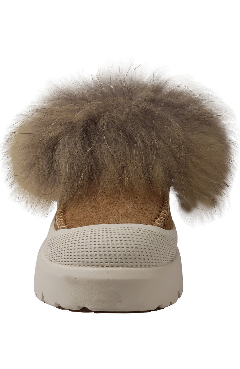 ZIGI Bryn Faux Fur Lug Sole Bootie, Alternate, color, Tan Suede