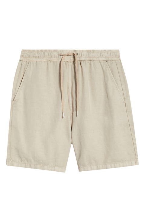 Folgate Cotton & Linen Twill Shorts
