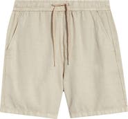 AllSaints Folgate Cotton & Linen Twill Shorts