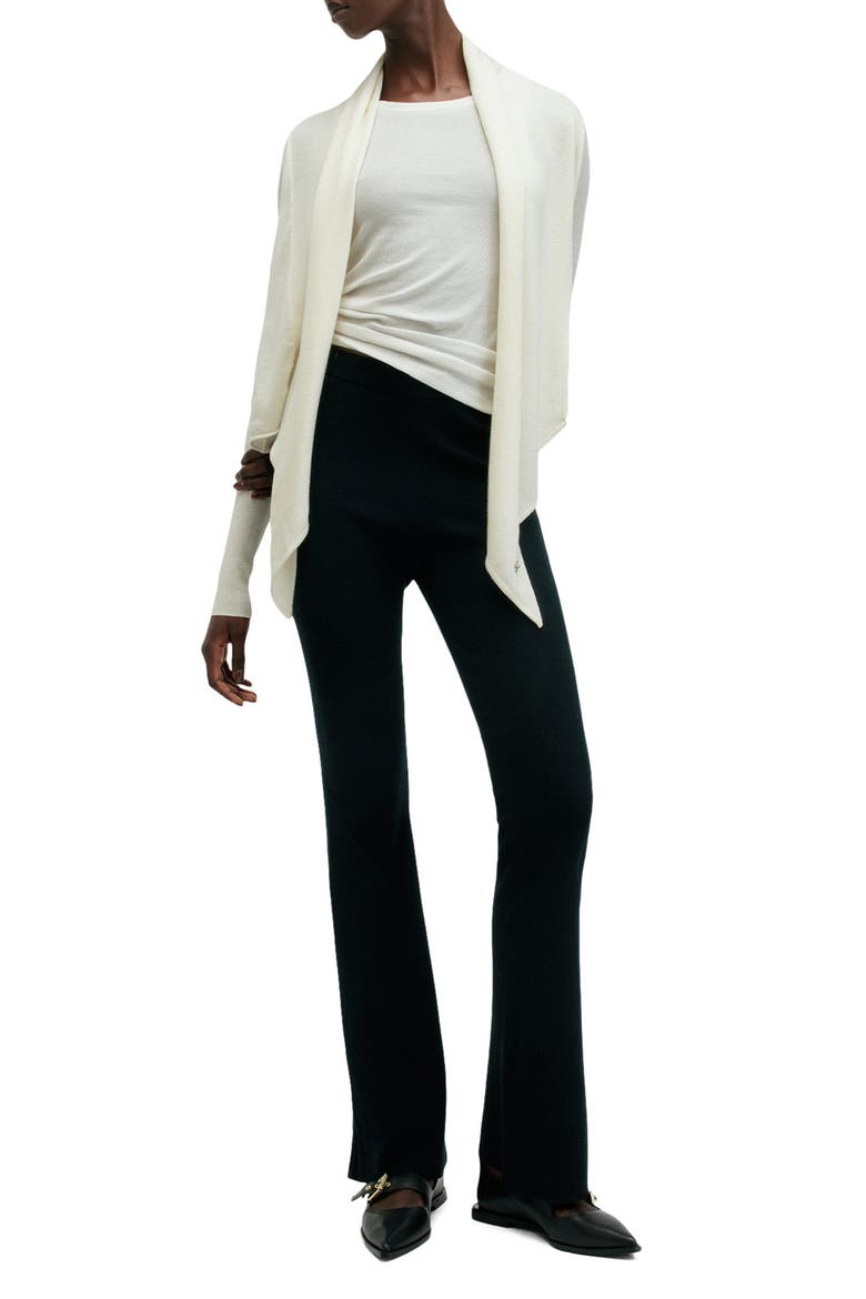 Wasson Pirate Wrap Merino Wool Cardigan, Alternate, color, CHALK WHITE