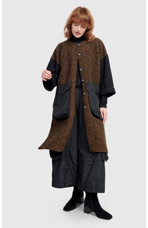 Alembika Citadel Coat In Brown