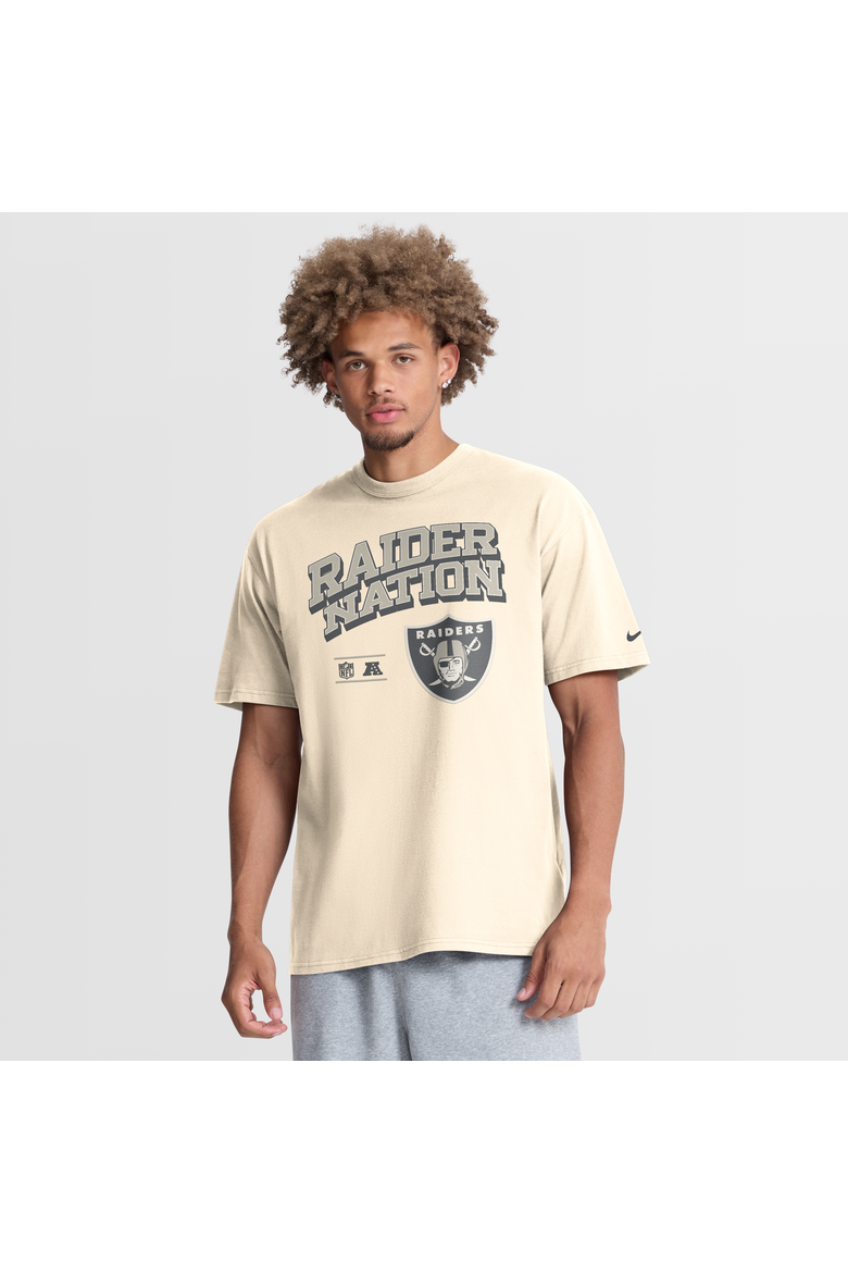Men's Nike Natural Las Vegas Raiders Vintage Mod Blown Away Max90 T-Shirt, Main, color, Natural