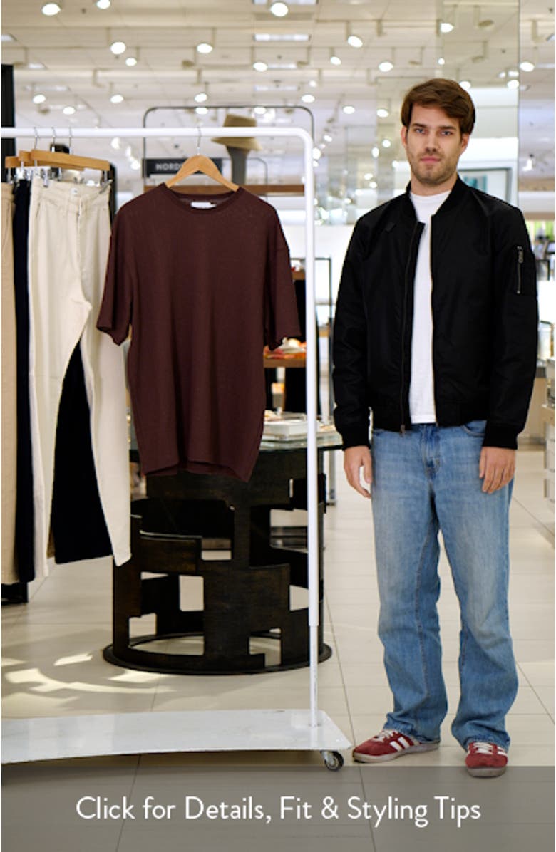 Textured Stripe T-Shirt, sales video thumbnail