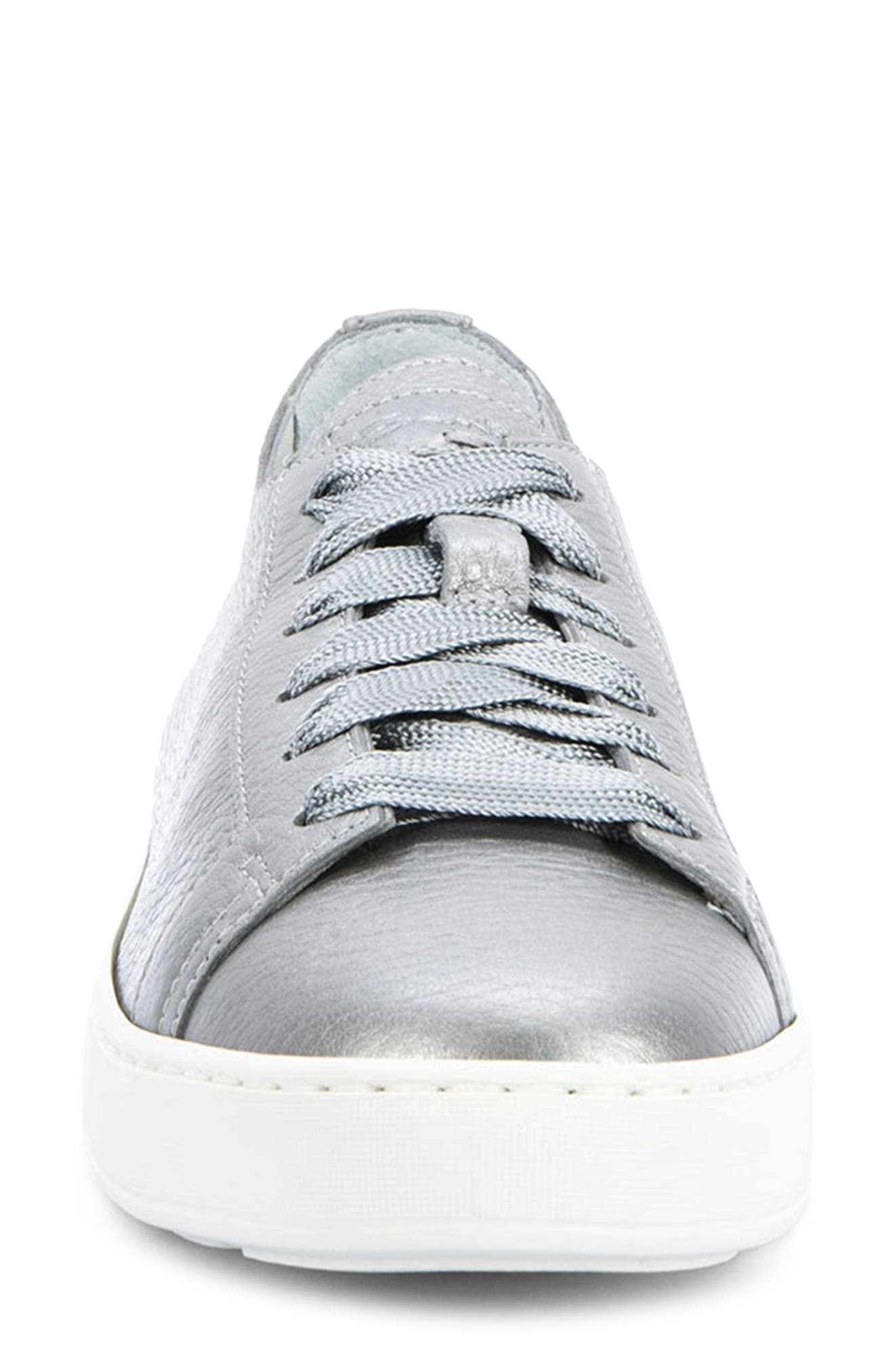 Santoni Cleanic Lace-Up Sneaker, Alternate, color, 