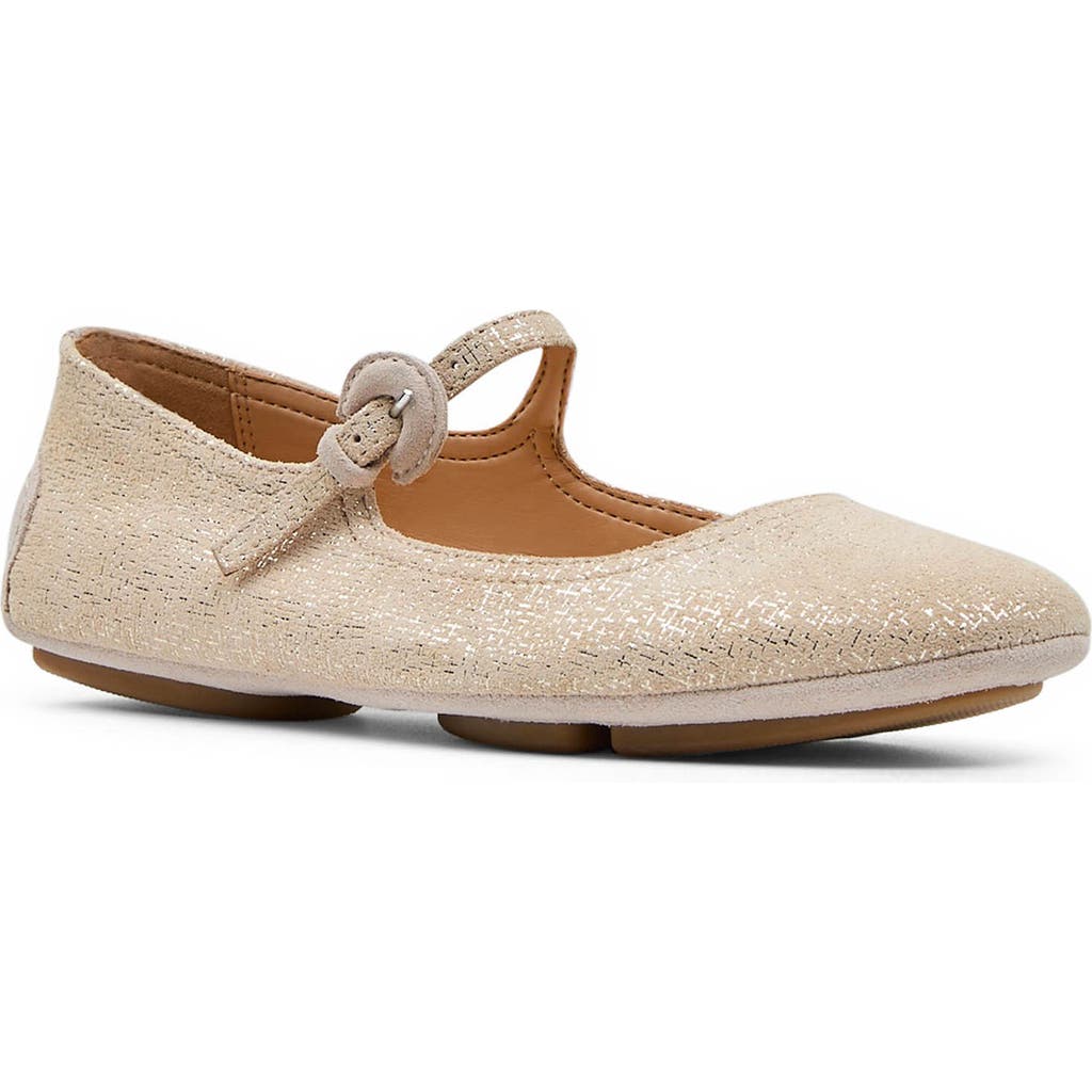 Donald Pliner Rumma Leather Ballet Flat In Sand