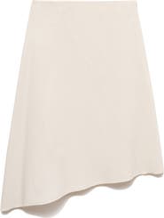 MANGO Asymmetric Midi Skirt