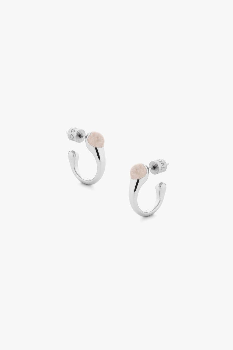 Oceanic Earrings, Main, color, Silver