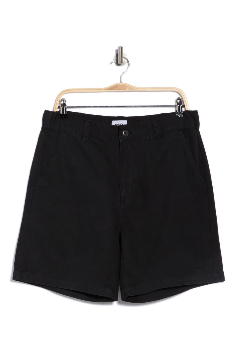 Daily Shorts, Alternate, color, BLACK FADED WASH