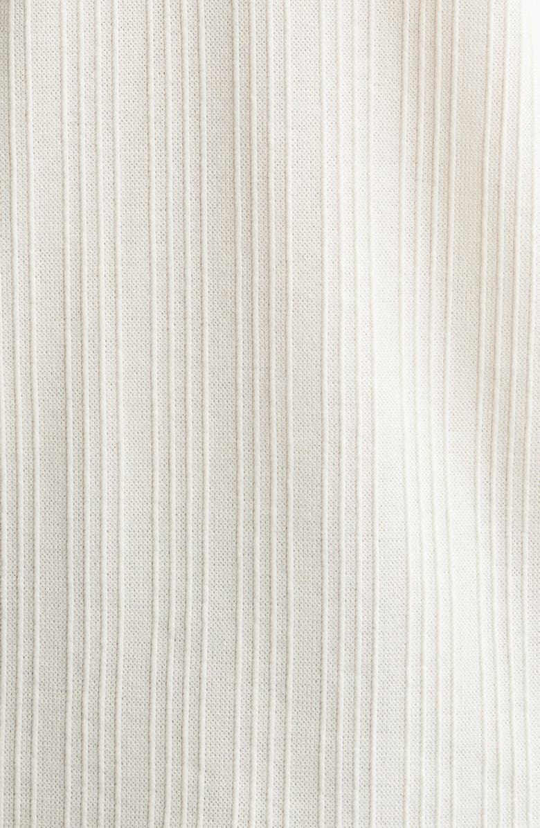 Topman Textured Stripe Cotton T-Shirt, Alternate, color, 