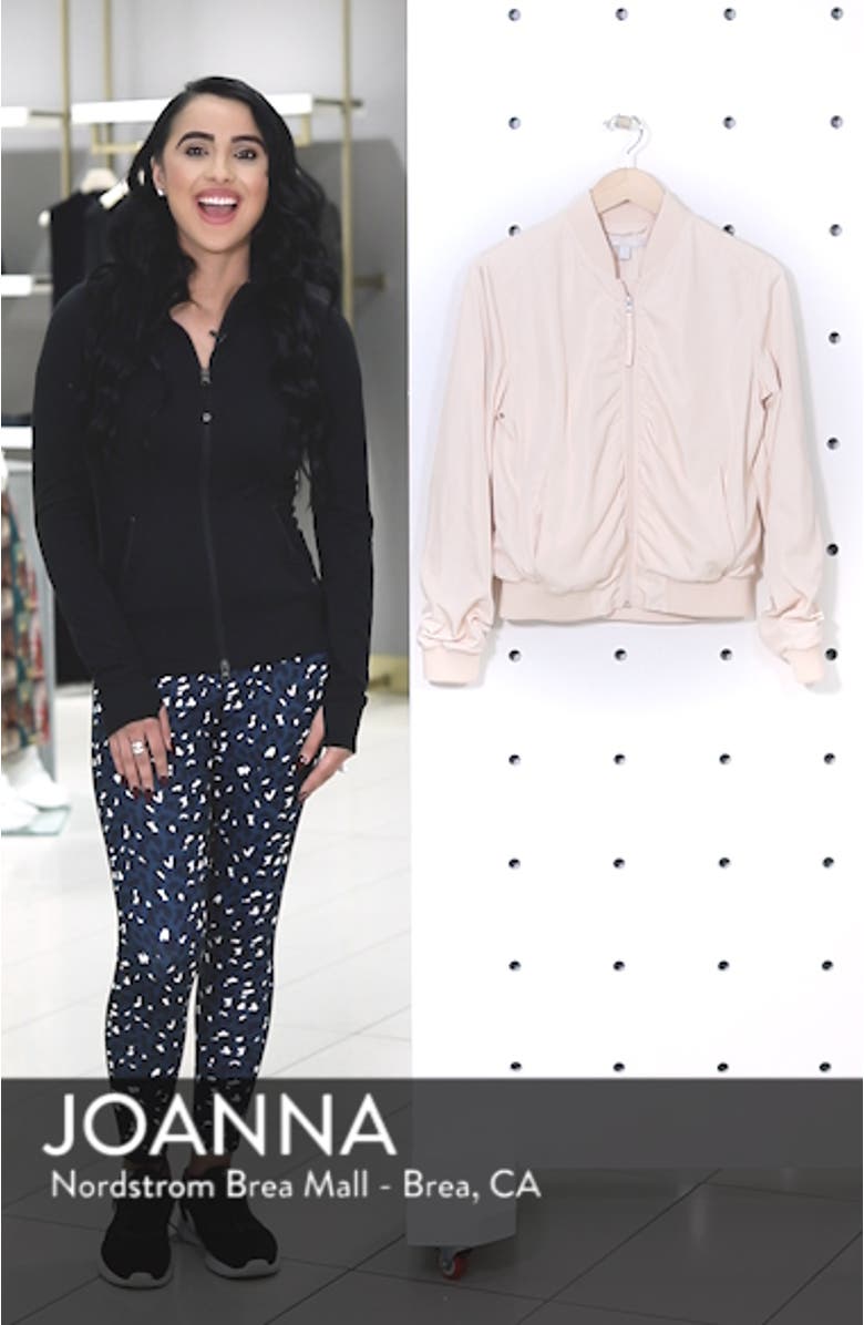 Ella Satin Bomber Jacket, sales video thumbnail