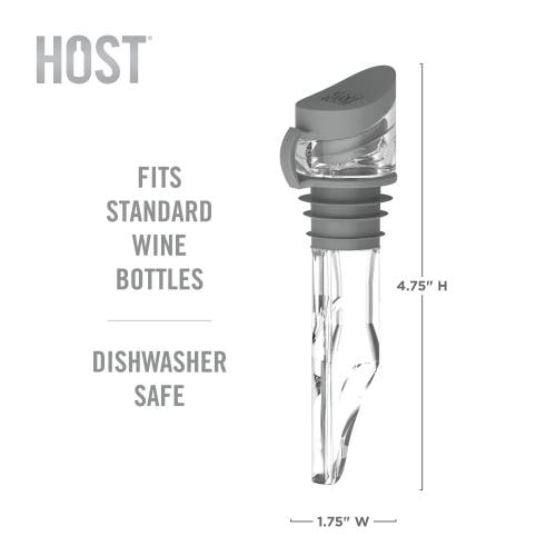 Host Tilt Mini Variable Aerator In Gray
