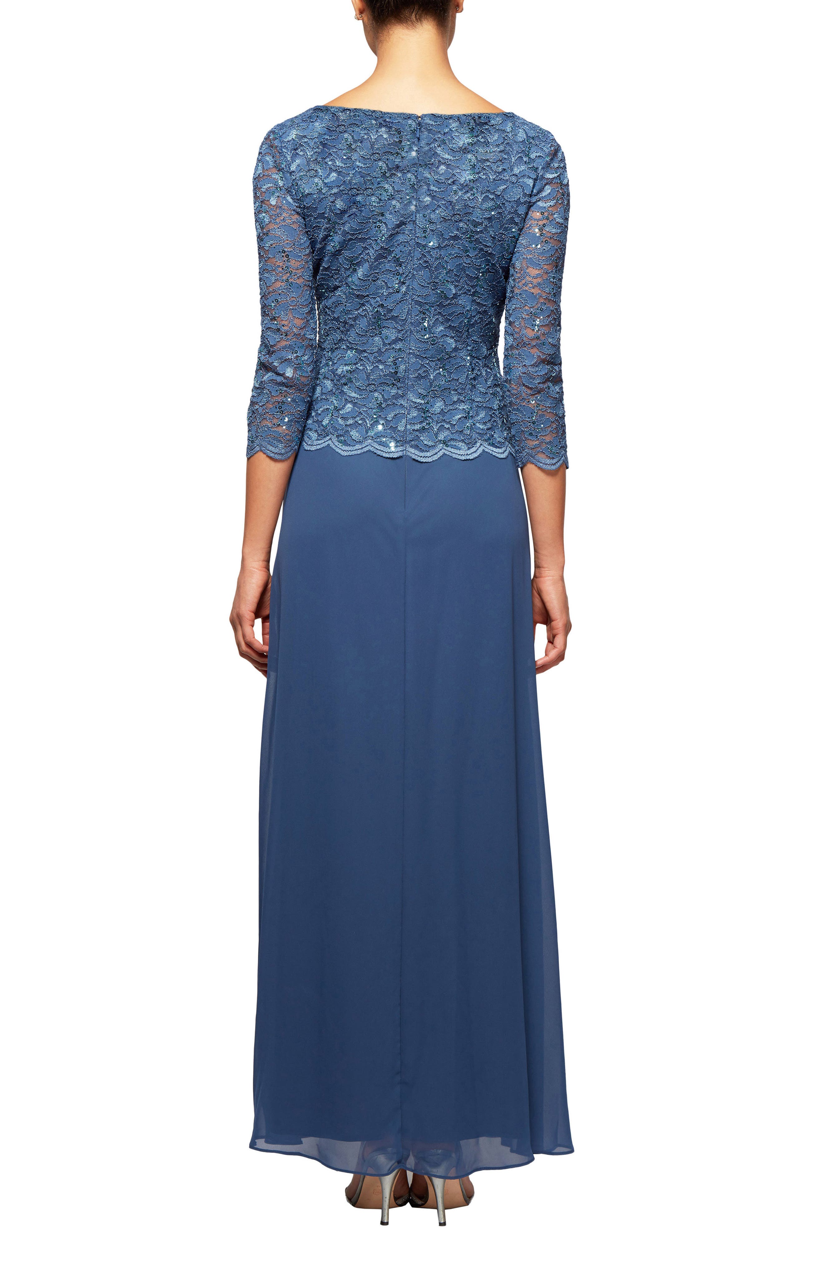 Mock Two-Piece Gown - image 2