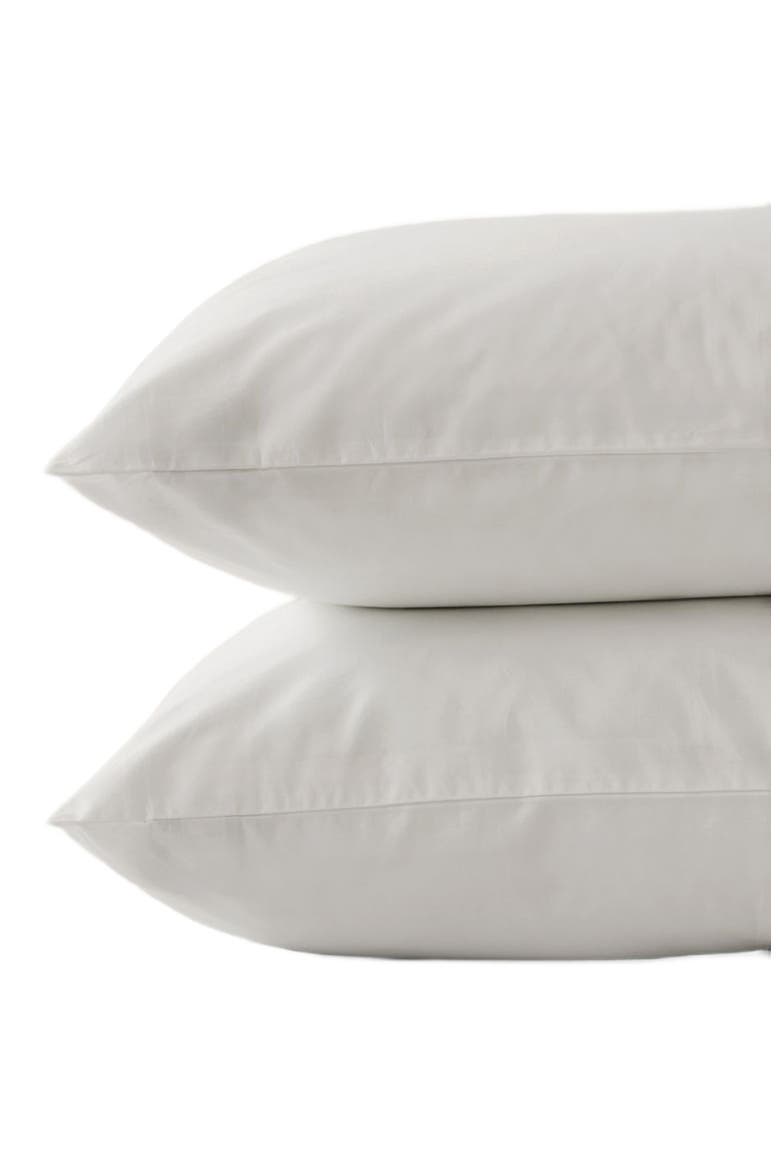 Organic Cotton Organic Cool-Air Percale Sham 2-Pack, Alternate, color, White