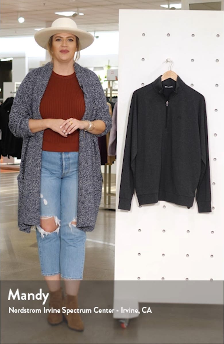 Travis Mathew Zachary Half Zip Pullover, sales video thumbnail