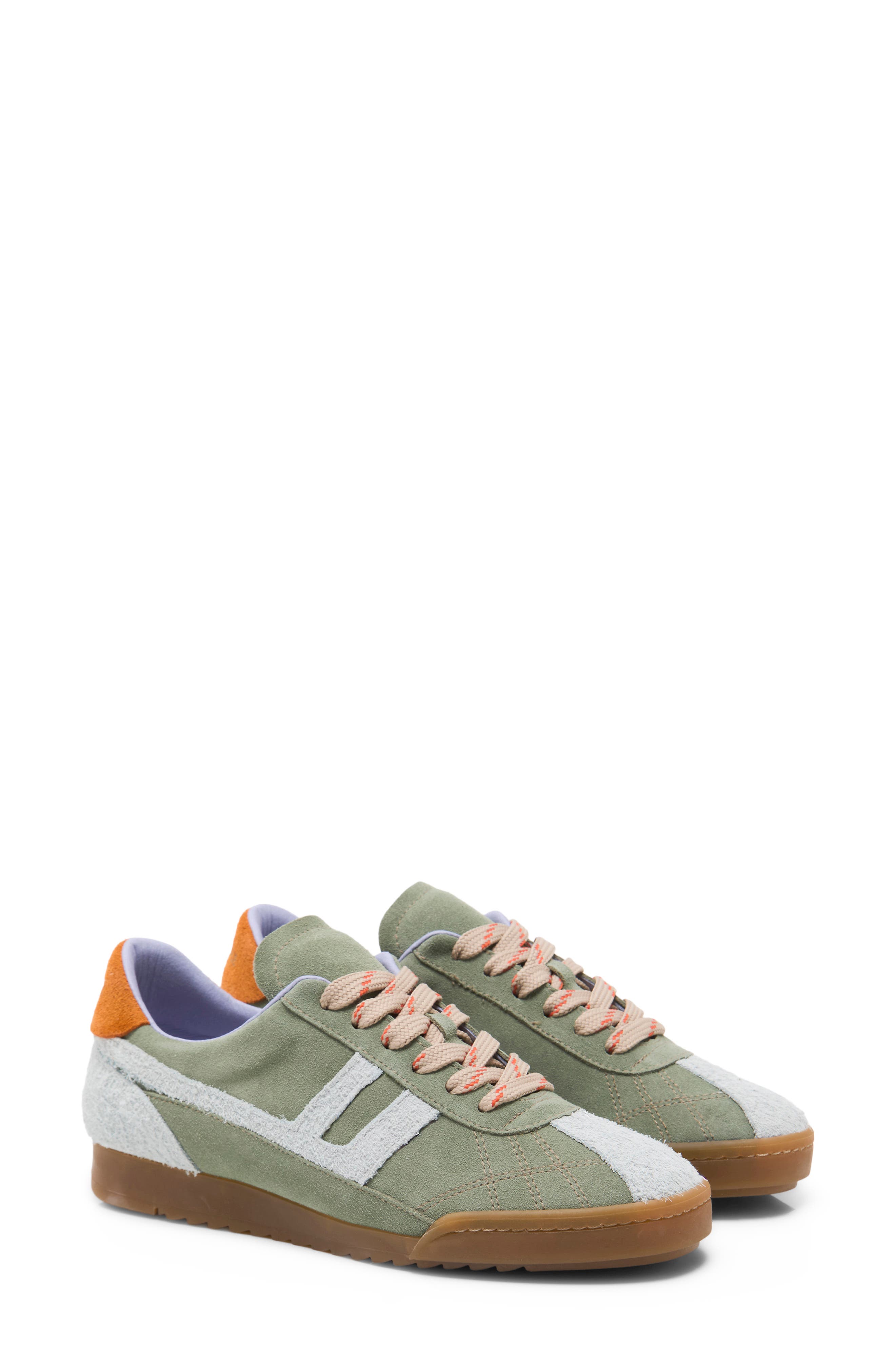Sierra Sun Sneaker, Alternate, color, MINT SUEDE COMBO