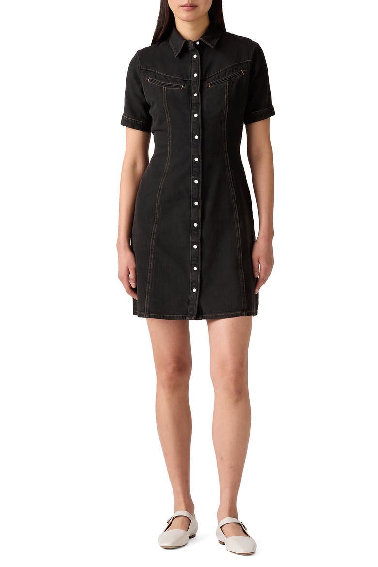 Levi's Rinoa Short Sleeve Denim Shirtdress (Women)