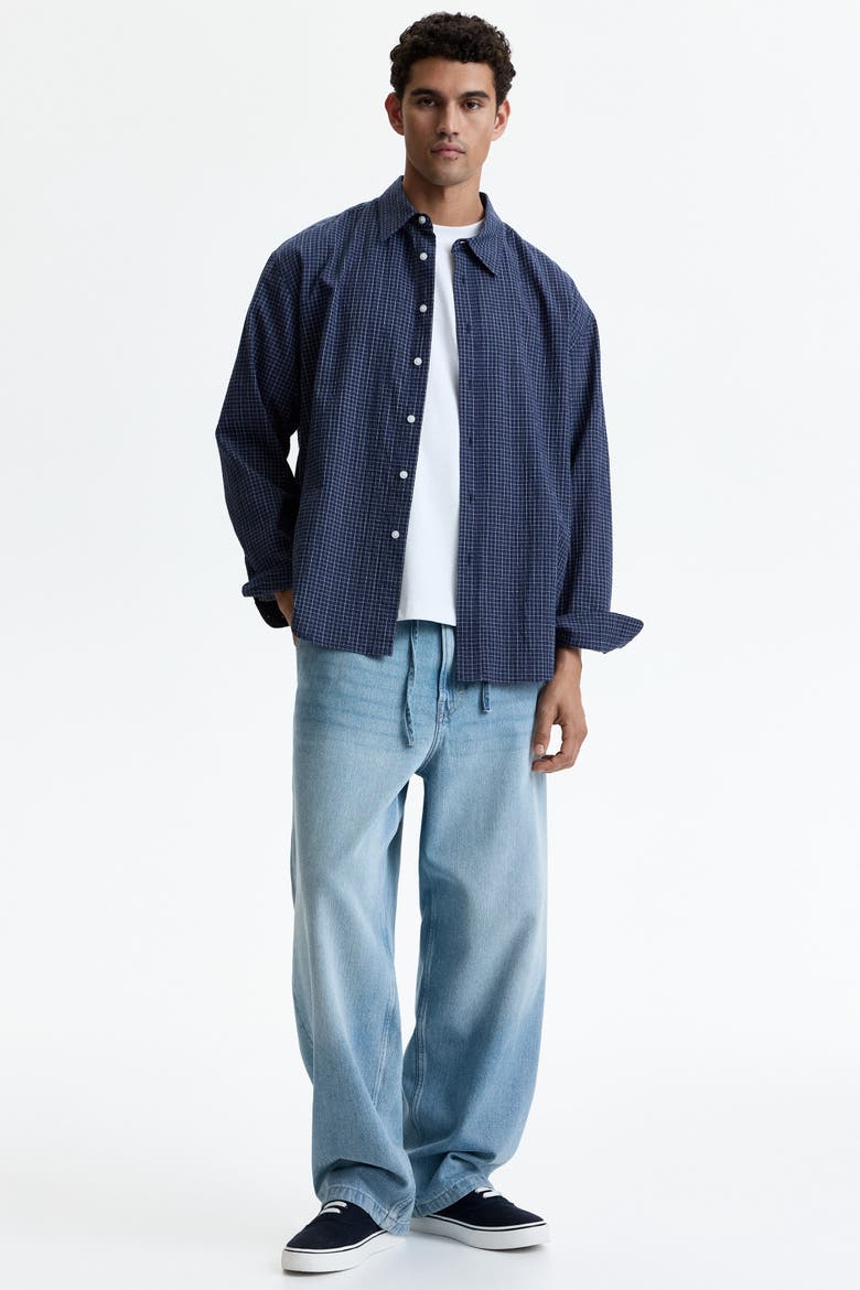 Baggy Jeans, Main, color, Light denim blue