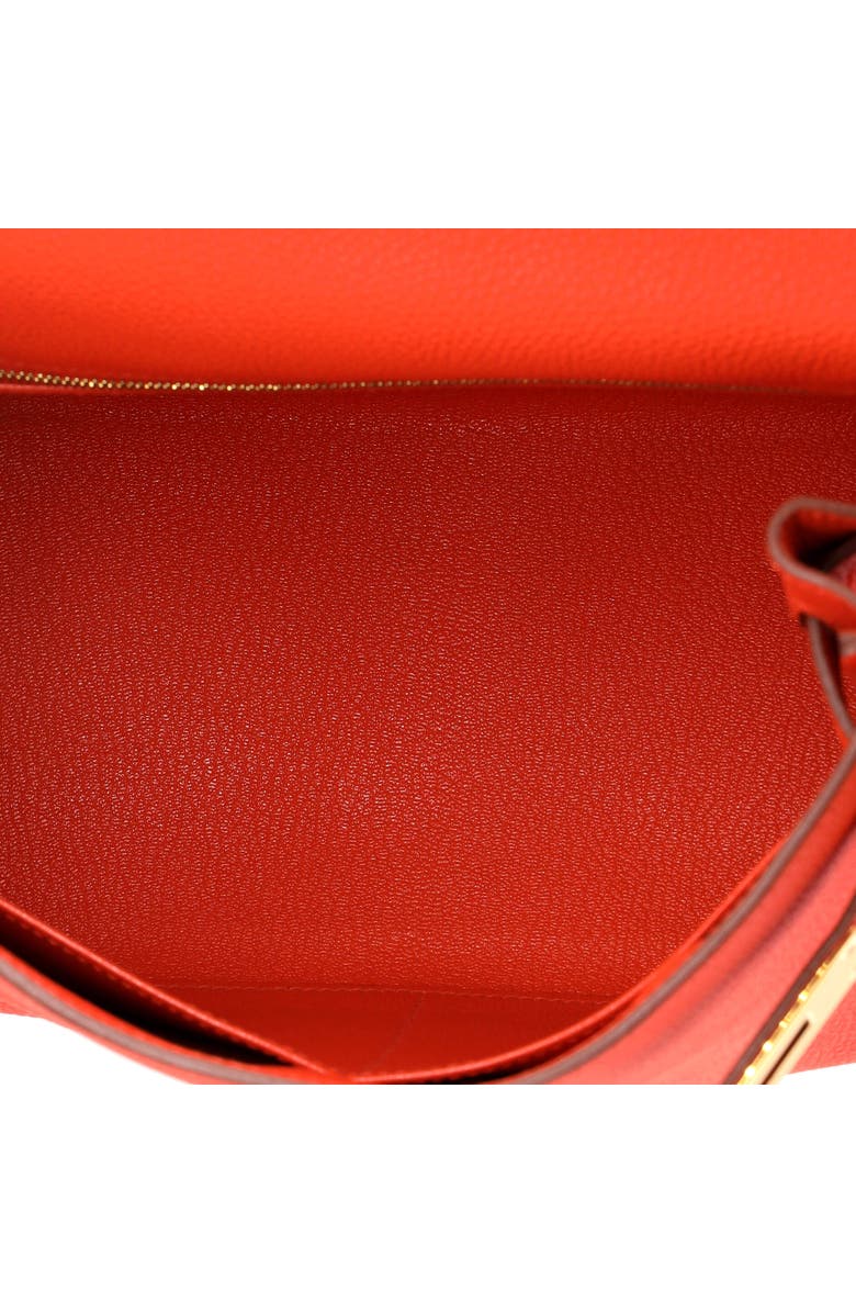Pre-Owned Hermes Kelly Handbag Orange Togo with Gold Hardware 28, Alternate, color, Capucine